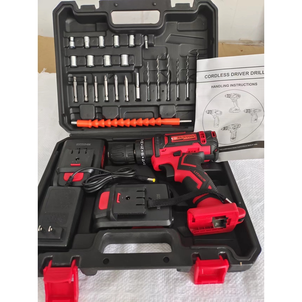 JEWEL Cordless Impact Drill 36V Electric Hammer Drill Percussion Drill