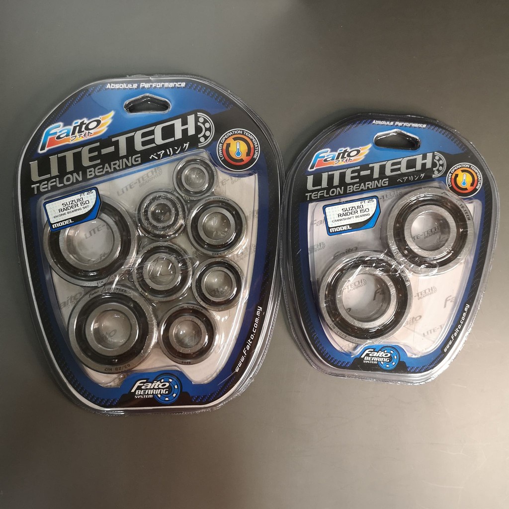 FAITO Suzuki Raider 150 Bearing (Engine Set / Crankshaft) Shopee