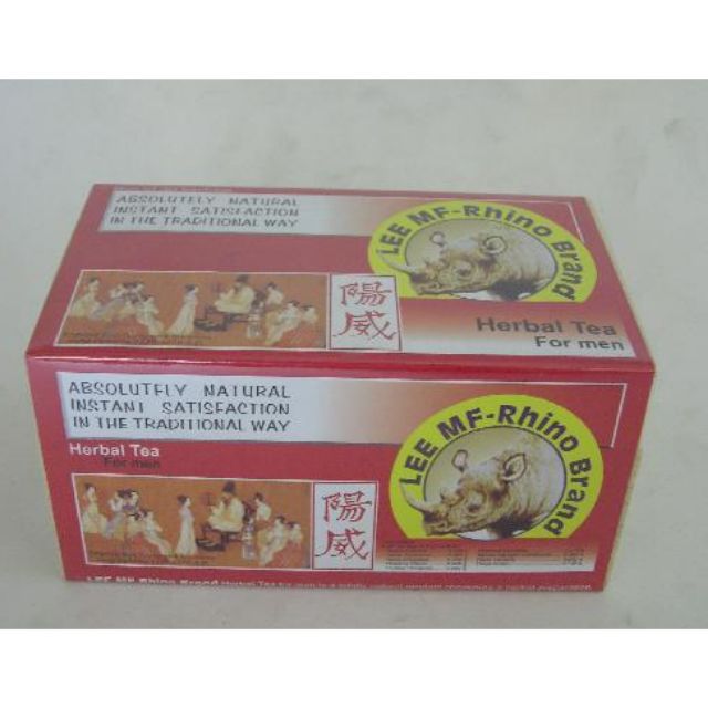 Rhino tea sachet herbal tea Pampagana at pampalakas Shopee Philippines