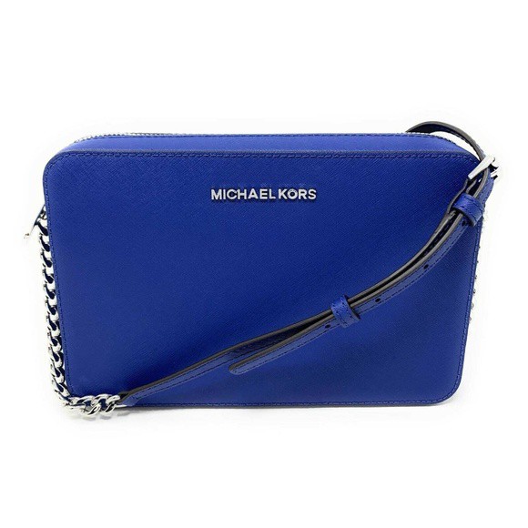 Michael Kors Jet Set Large East West Crossbody Chain Handbag Clutch |  Shopee Philippines