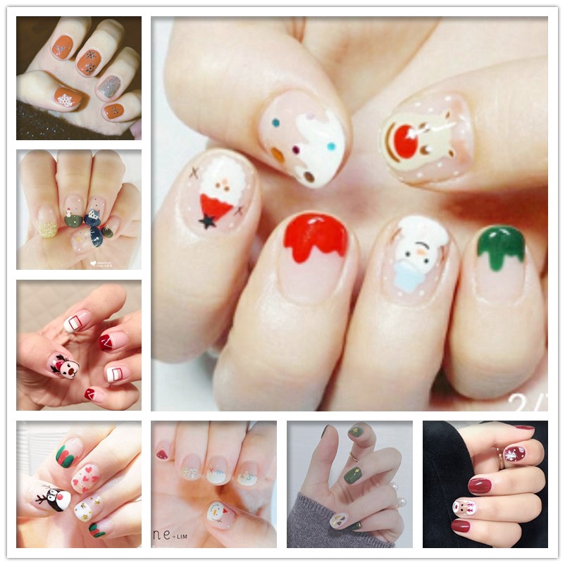 christmas nail appliques