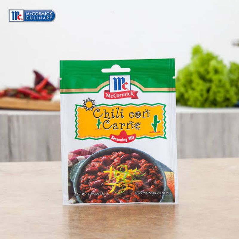 McCormick Chili Con Carne Mix (45g) Shopee Philippines