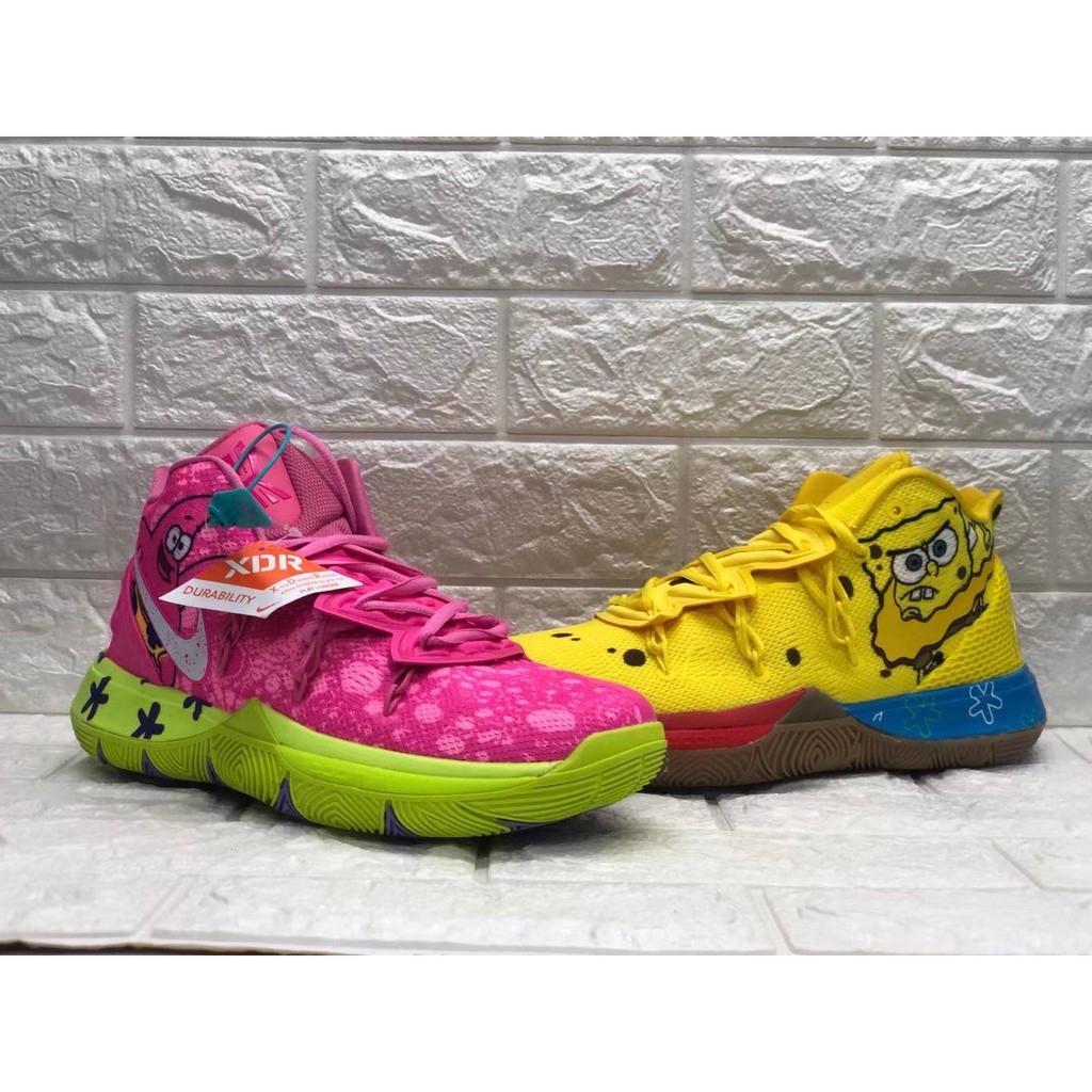 kyrie irving spongebob and patrick shoes