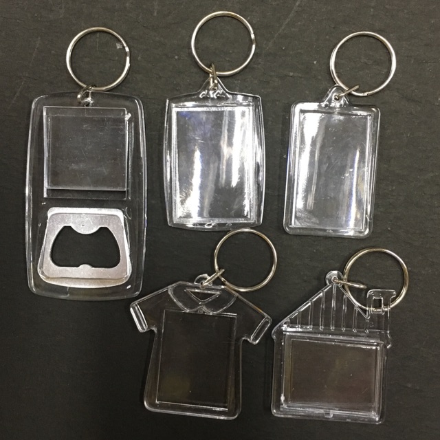 Acrylic keychain DIY photo insert. Shopee Philippines