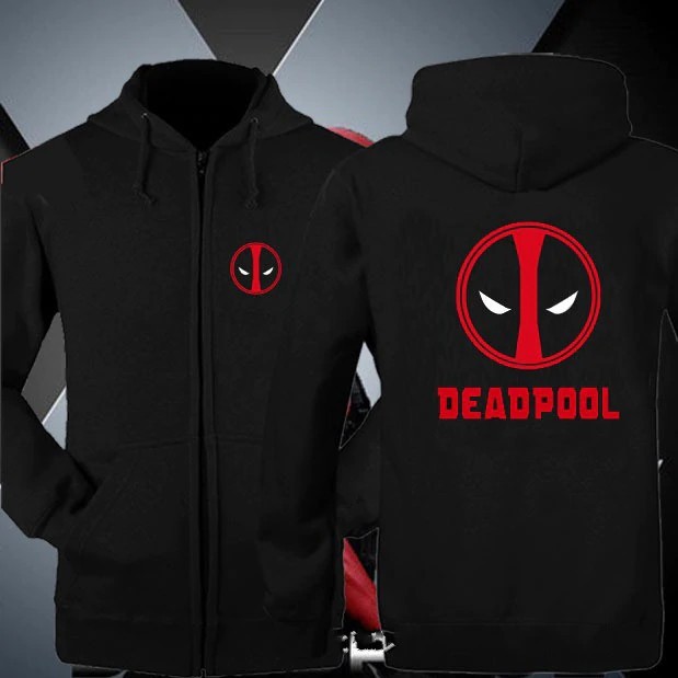 deadpool zip up jacket