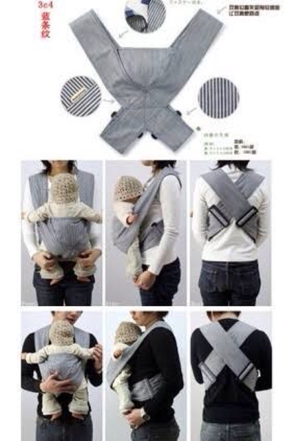 MINIZONE ADJUSTABLE X-STYLE DENIM BABY 