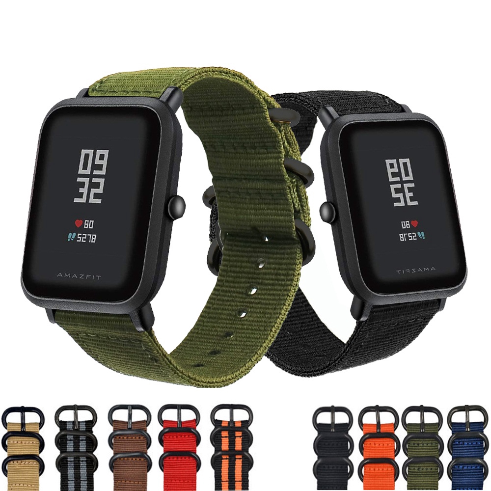 amazfit bip nylon strap