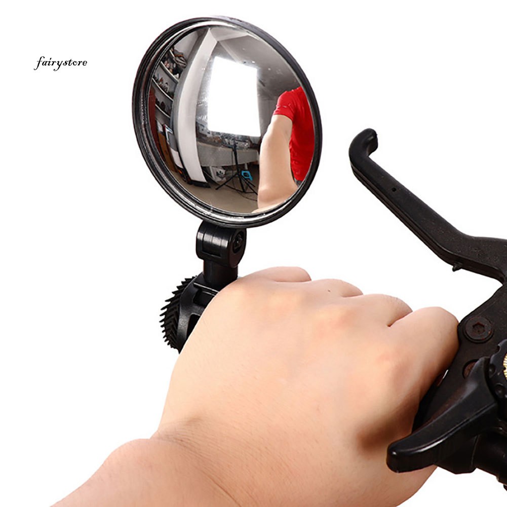 round bike mirror