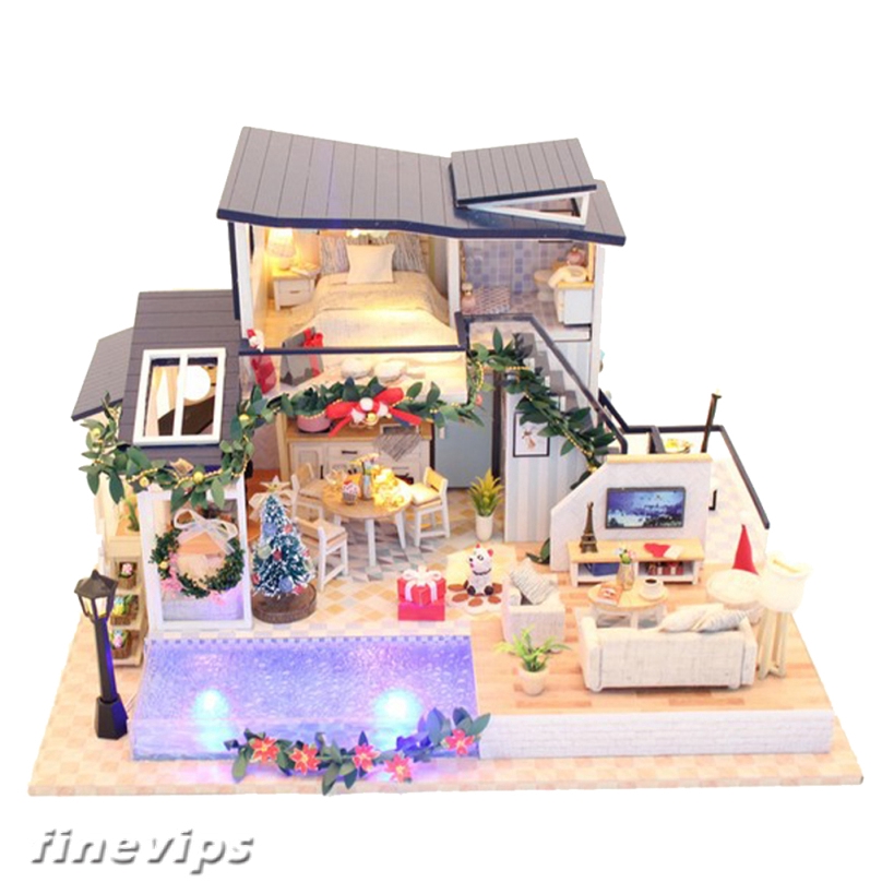 mermaid toy house