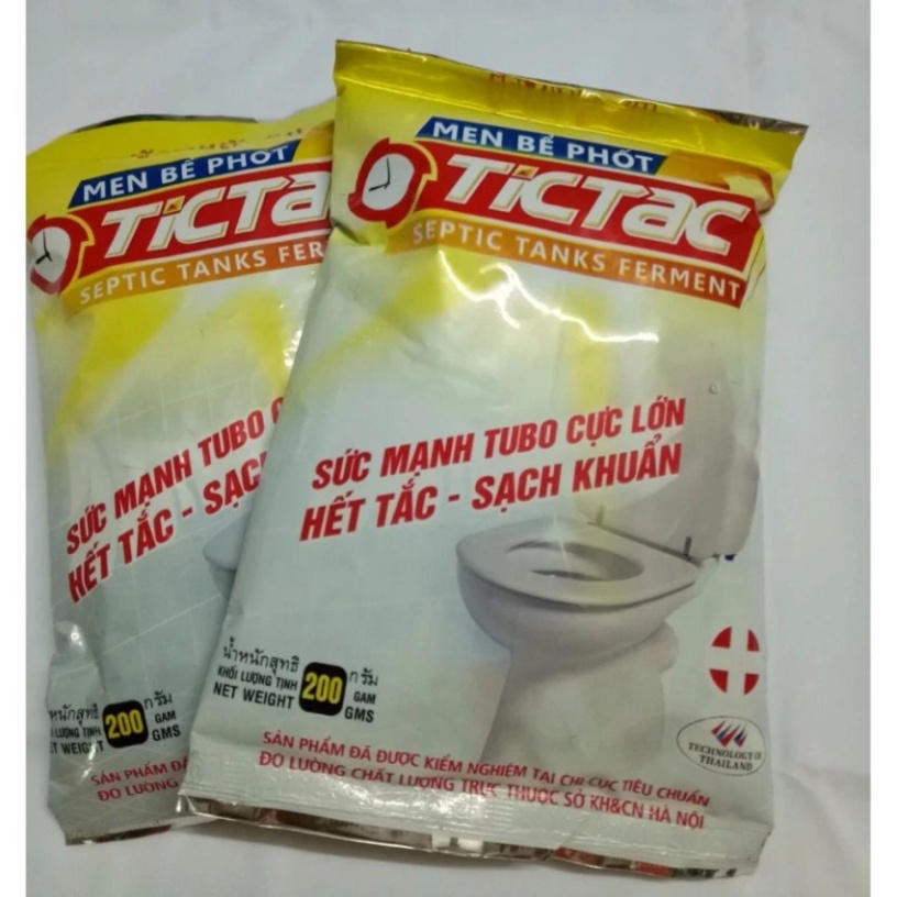 Tic Tac septic tank yeast (2 packs) Shopee Philippines