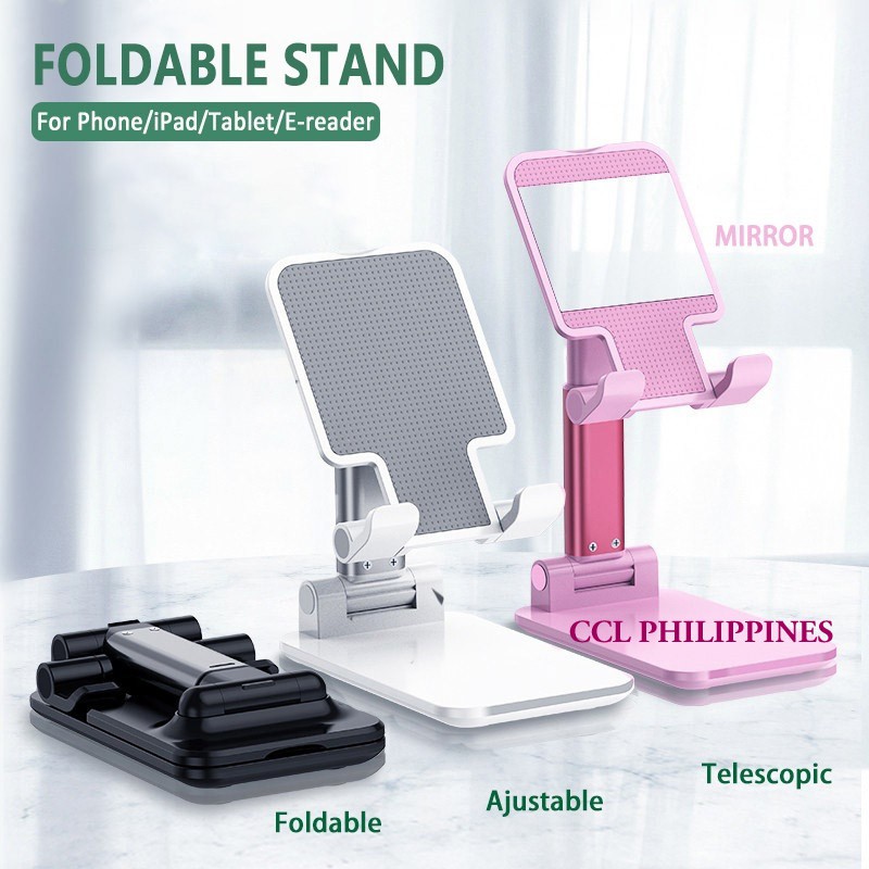 CCL PH Universal Cellphone Holder Foldable Desk Phone Stand Telescopic