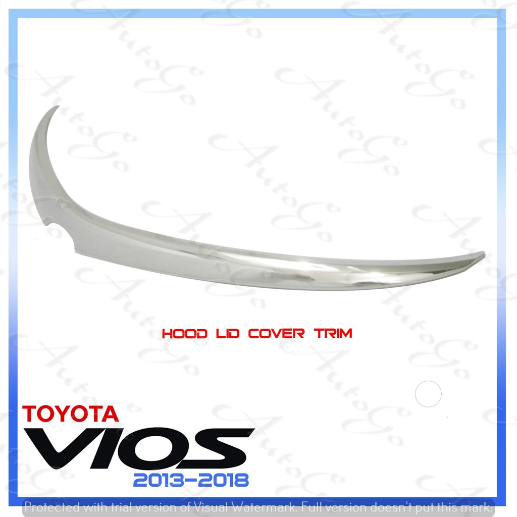 Chrome TRUNK TRIM Tailgate Molding Kit forToyota models 2012-2018