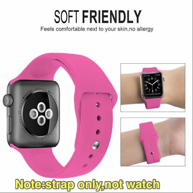 barbie pink apple watch band