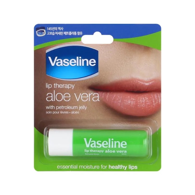 Vaseline Lip Therapy Balm Aloe Vera Stick (G) Shopee Philippines