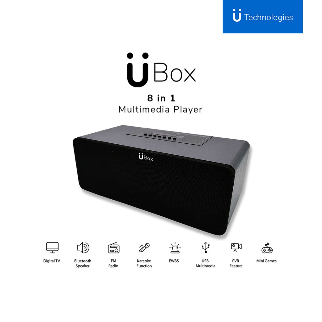 Ubox 2.0 8n1 Multimedia Box Shopee Philippines