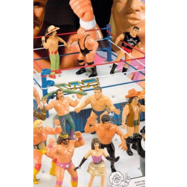 wrestling dolls