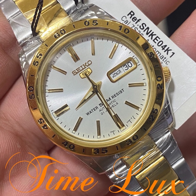 Seiko Men's Two-Tone Sports 50m Automatic Snke04k1 | Shopee Philippines