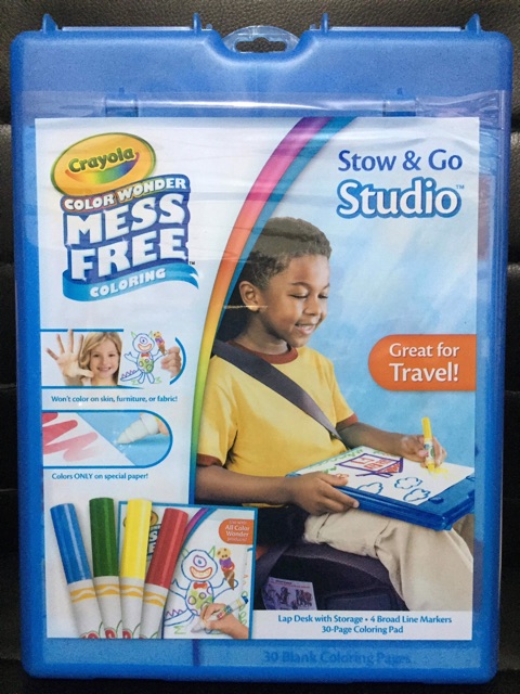 Crayola Color Wonder Mess Free Stow And Go Studio Shopee Philippines