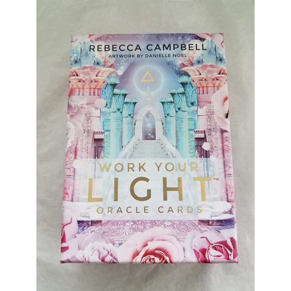 Work Your Light Oracle Cards By Rebecca Campbell Shopee Philippines