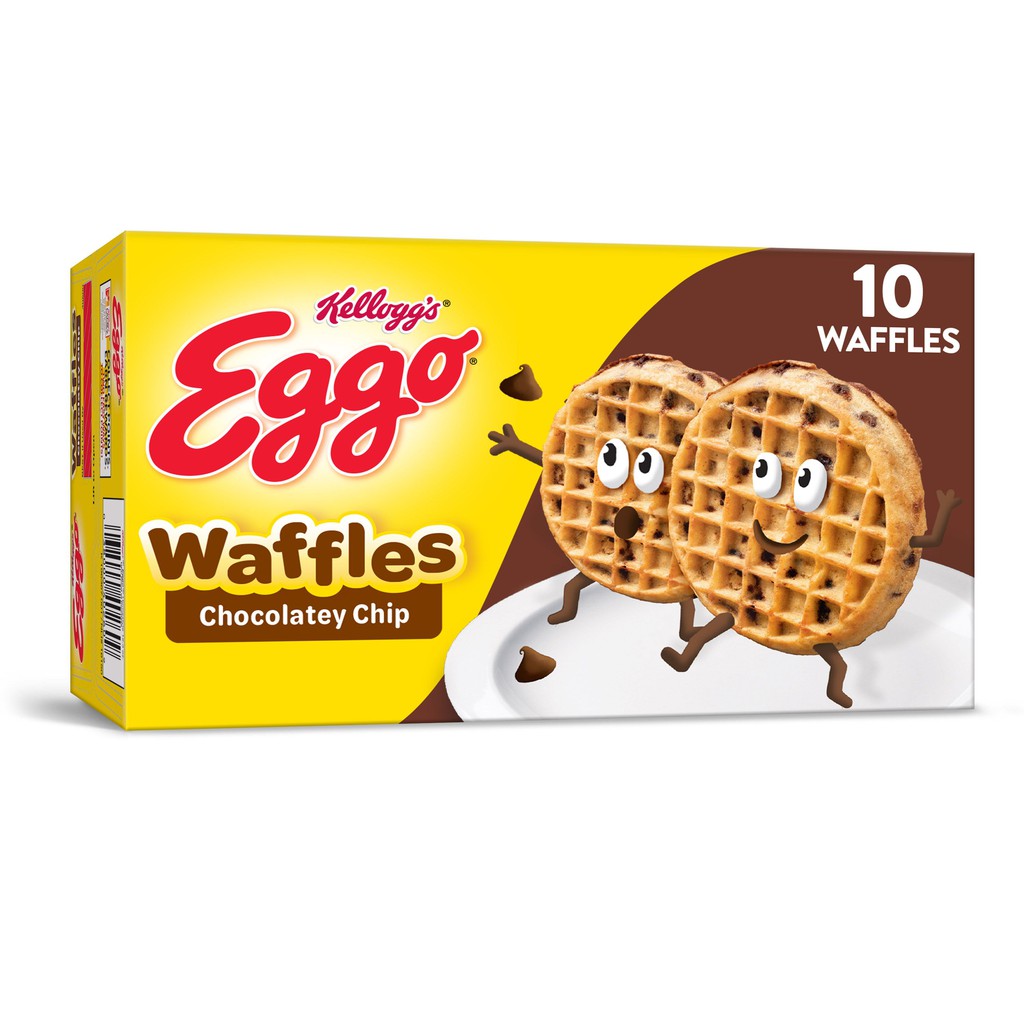 Kelloggs Eggo Waffle Chocolatey Chips Or Blueberries 12 3 Oz 10 Waffles Inside Shopee Philippines