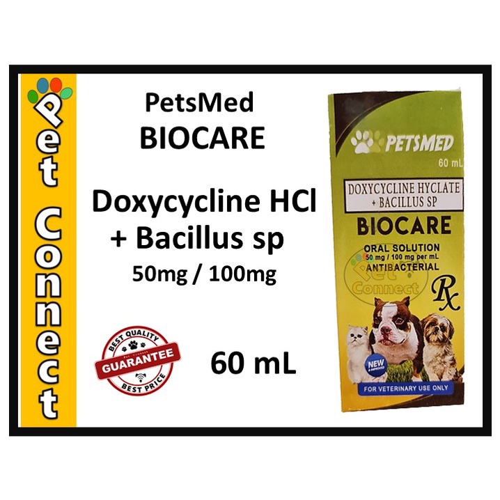 Petsmed BIOCARE Doxy Syrup for Dogs and Cats 60mL Bio Care #1