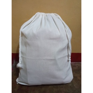 Plain Katsa Drawstring Laundry bag (Canvas)