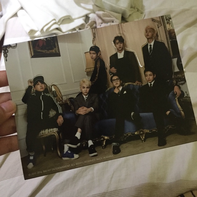 Rare Official Bts Seasons Greetings 16 Group Standee Shopee Philippines