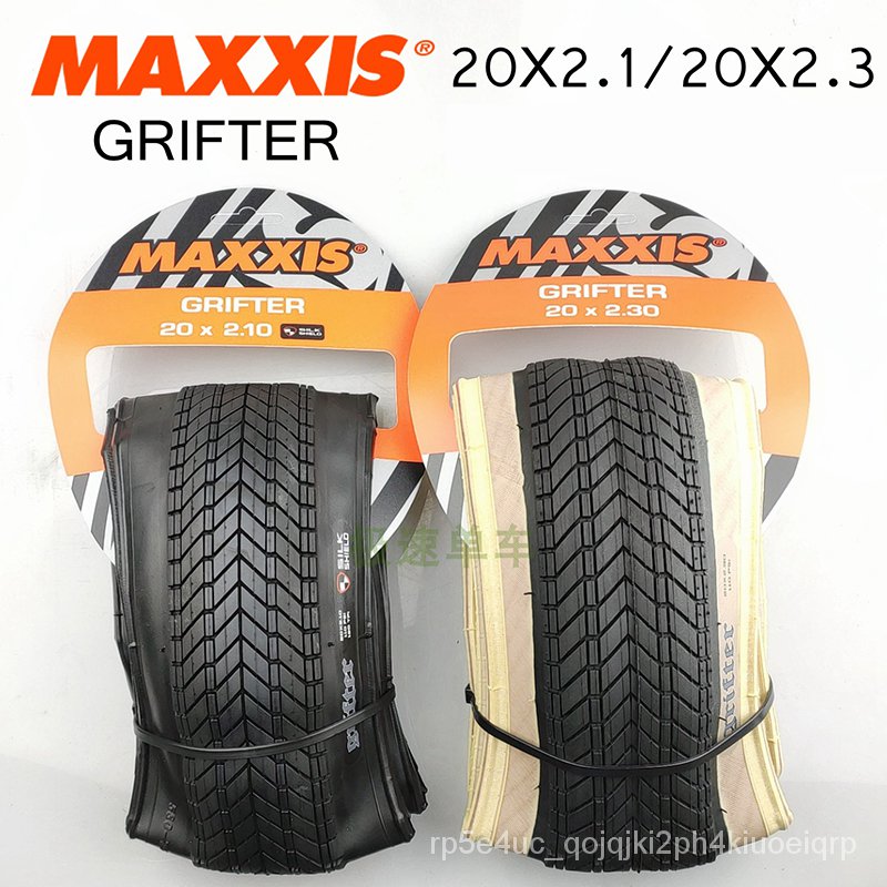 Maxxis Grifter Bicycle Tire 20*2.1 20*2.3 BMX Bicycle Tire Beige Side/Black  EXO/AP 20er Folding Bike | Shopee Philippines