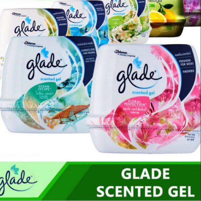 Glade Scented Gel 180 grams Shopee Philippines