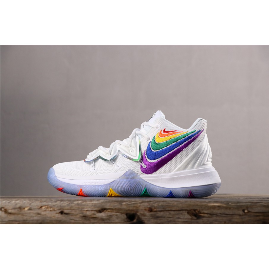 Nike Kyrie 5 White Black For Sale The Sole Line