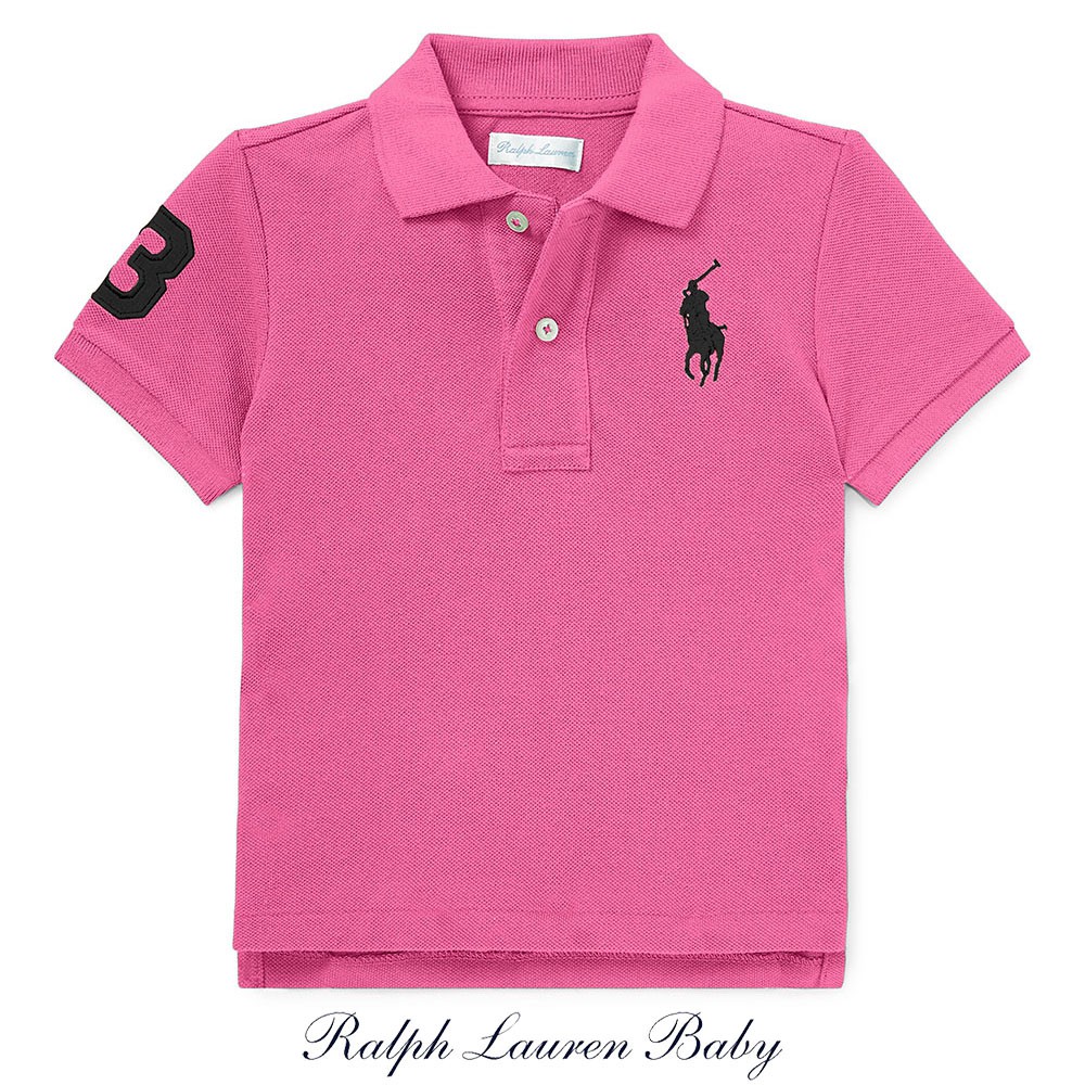 baby pink ralph lauren t shirt