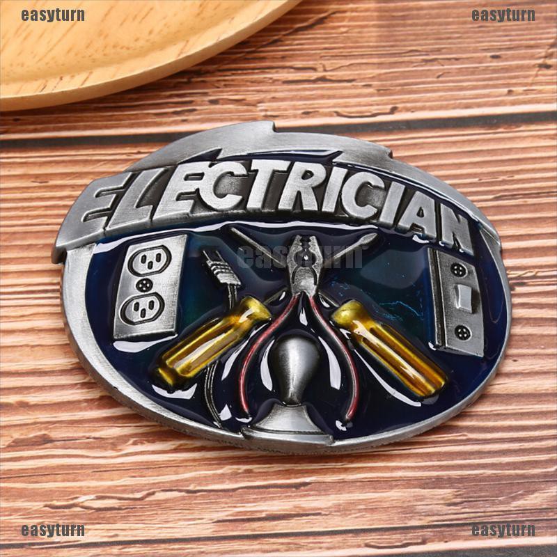 electrician belt buckle