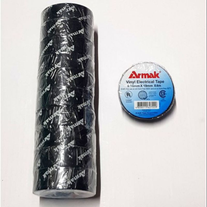 ARMAK Electrical Tape 4m ( 10 pcs per pack) Shopee Philippines