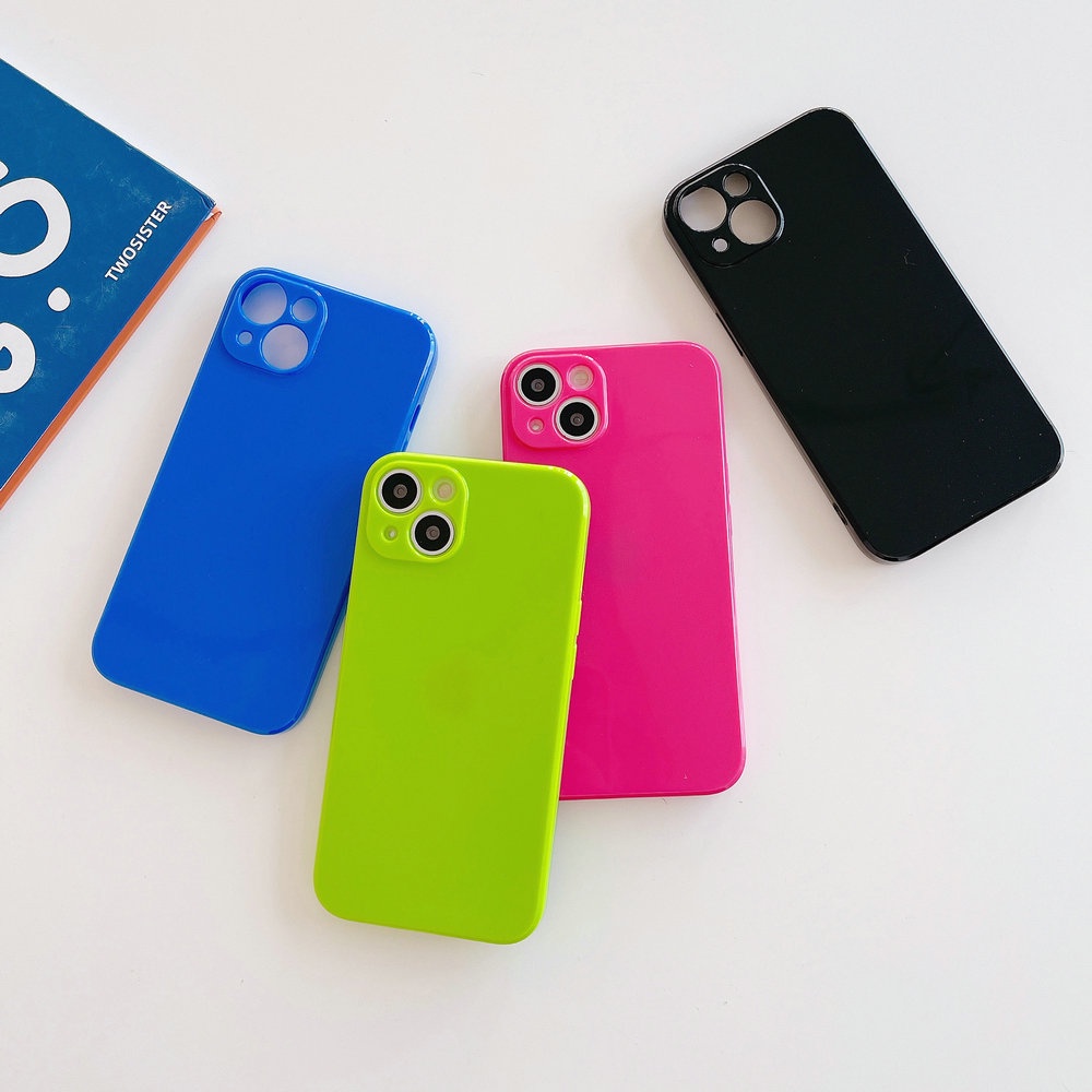 Hl Cod Case Oppo 4 A52 2 A3s A12e Reno 5 A53 A5 A31 A33 F11 Redmi 9t Note 8 10 Pro Soft Jelly Fruit Red Green Blue Black Tpu
