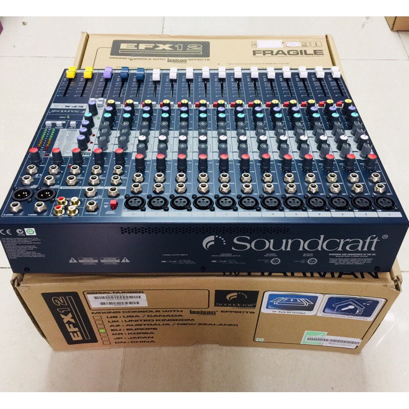 Original Soundcraft EFX12 MIXER | Shopee Philippines