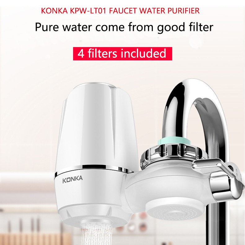 Konka Faucet Water Filter Tap Water Filter Removes Lead Flouride