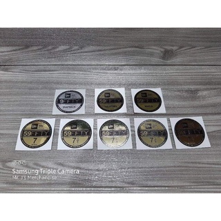 New Era Cap Cebu Brass Logo Sticker Shopee Philippines
