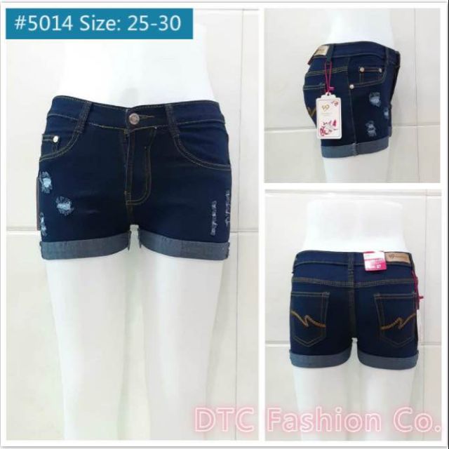 maong short pants