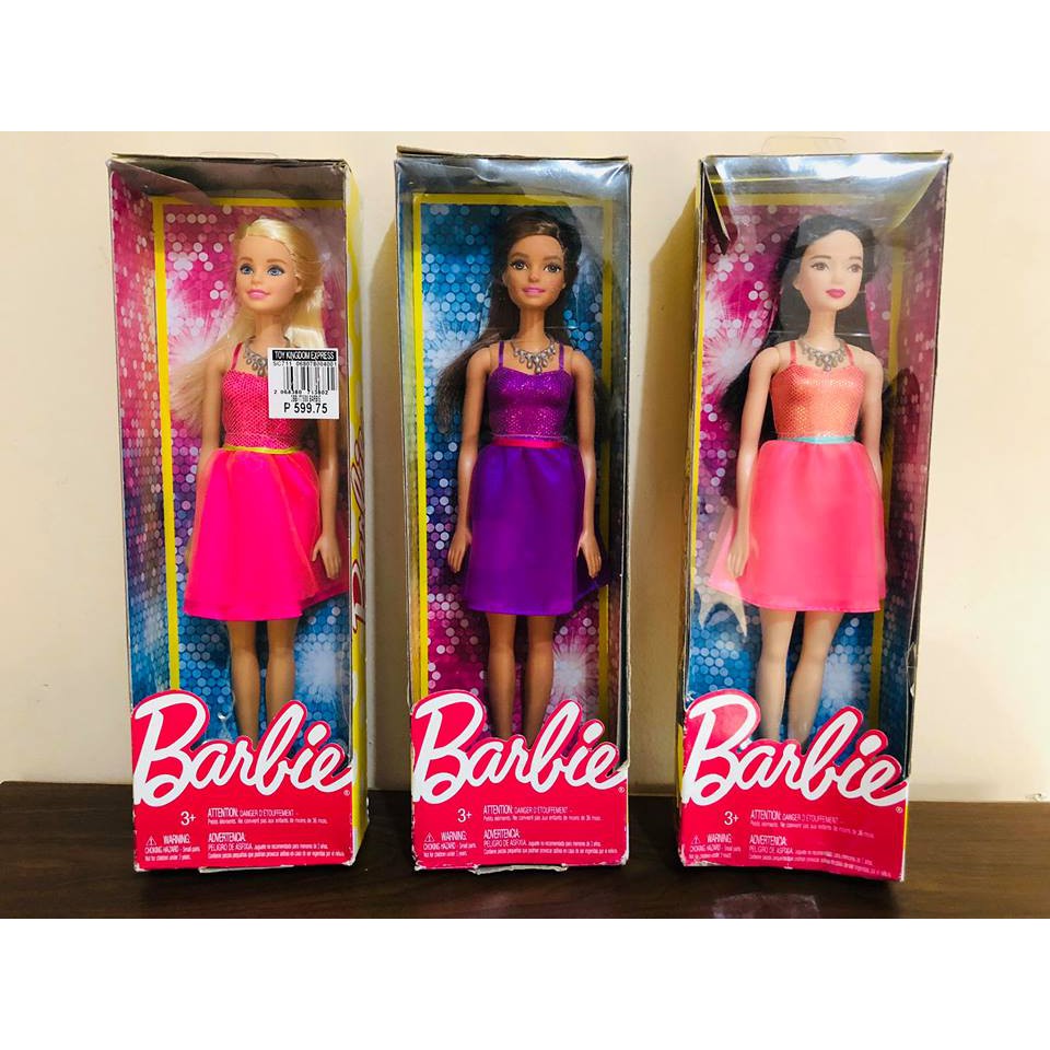 barbie glitz doll pink dress