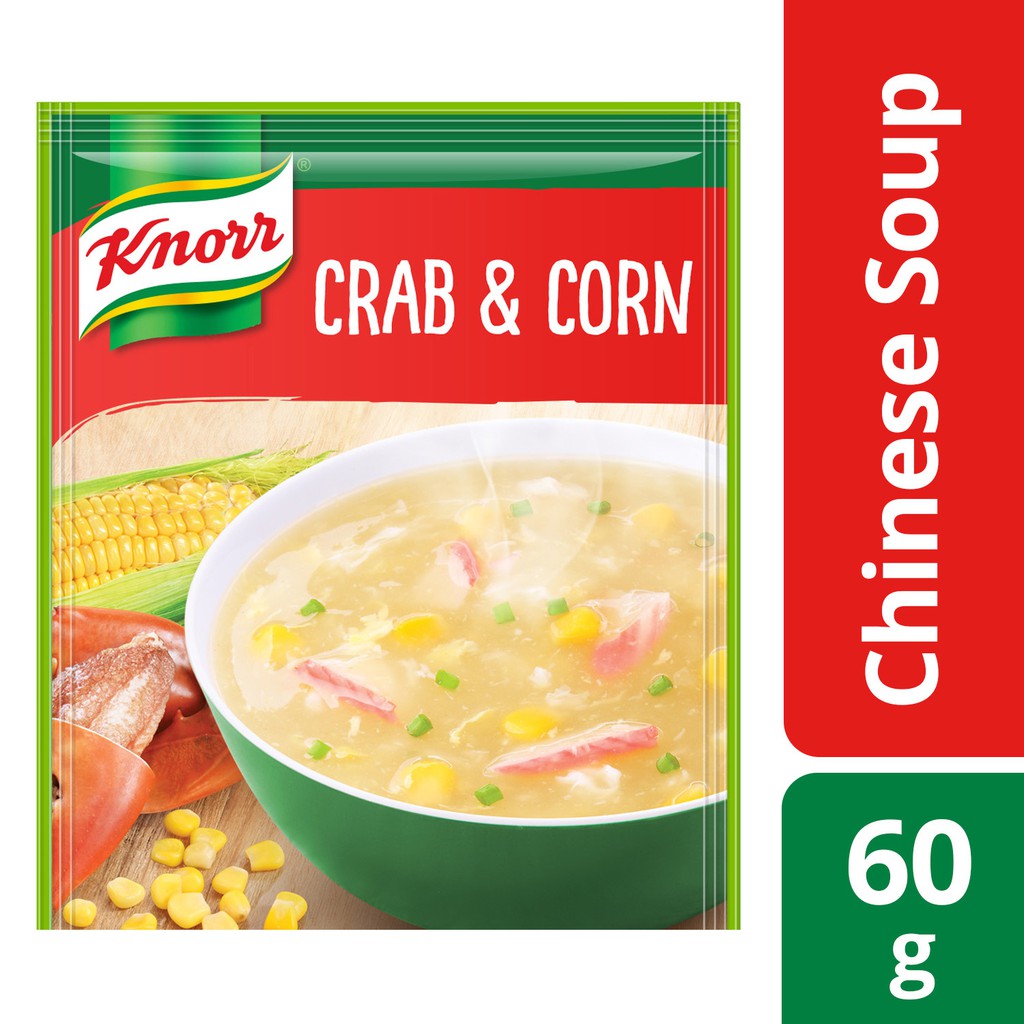 Knorr Crab And Corn Soup Mix 60G Shopee Philippines