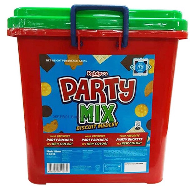 REBISCO PARTY MIX 1BKT X 1.68KG BISCUITS Shopee Philippines