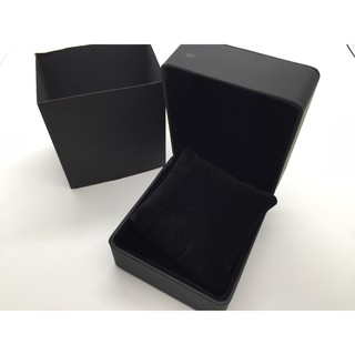 [FSIX]  ELEGANT High-Enn Hard  Box For  Watch Jewelry Black Box Only B049