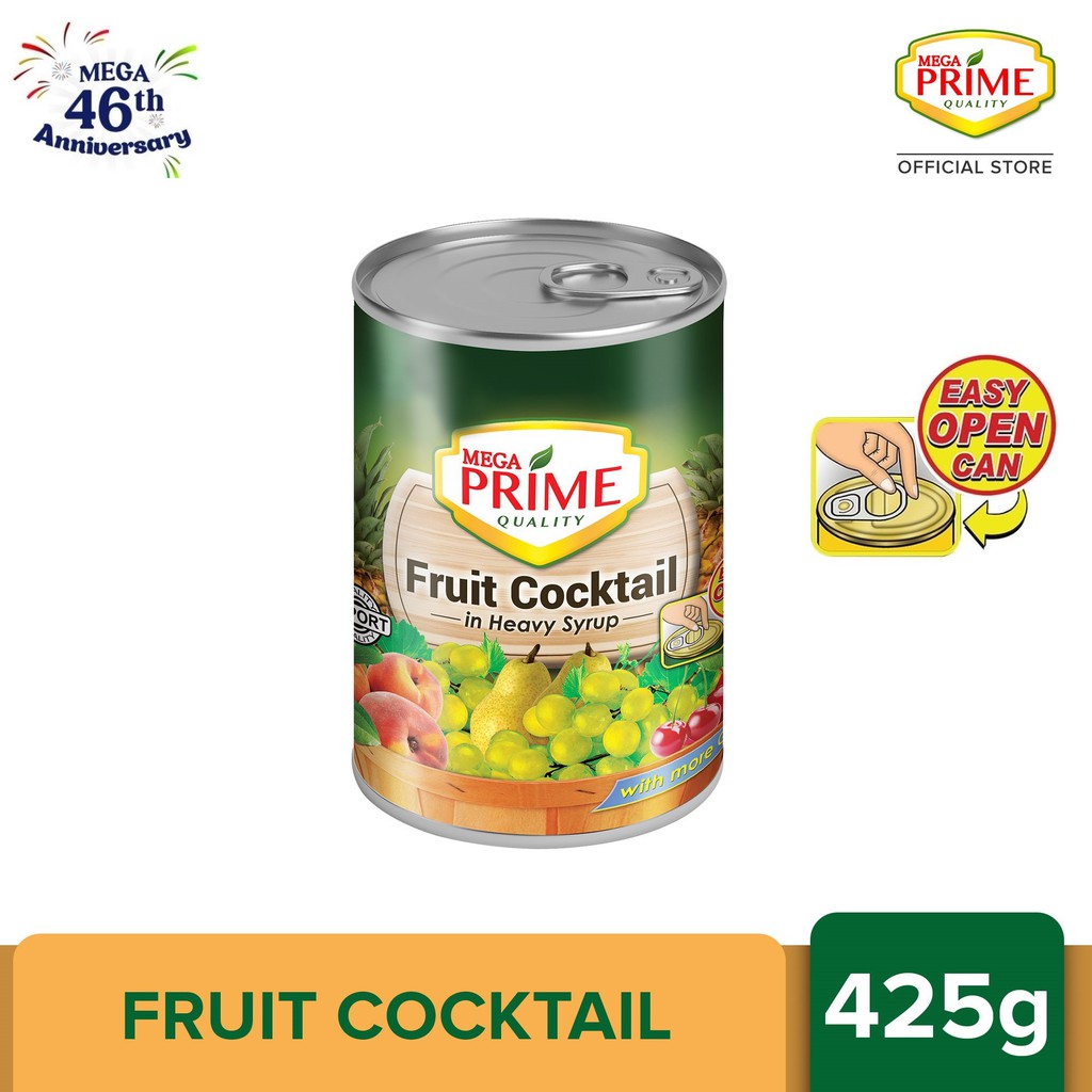 Mega Prime Fruit Cocktail 425g Shopee Philippines