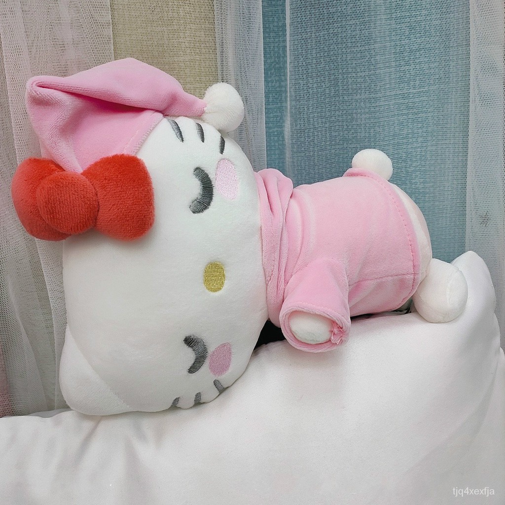 8inch Japan Cartoon Sanrio Sleeping Hello Kitty Cinnamoroll My Melody