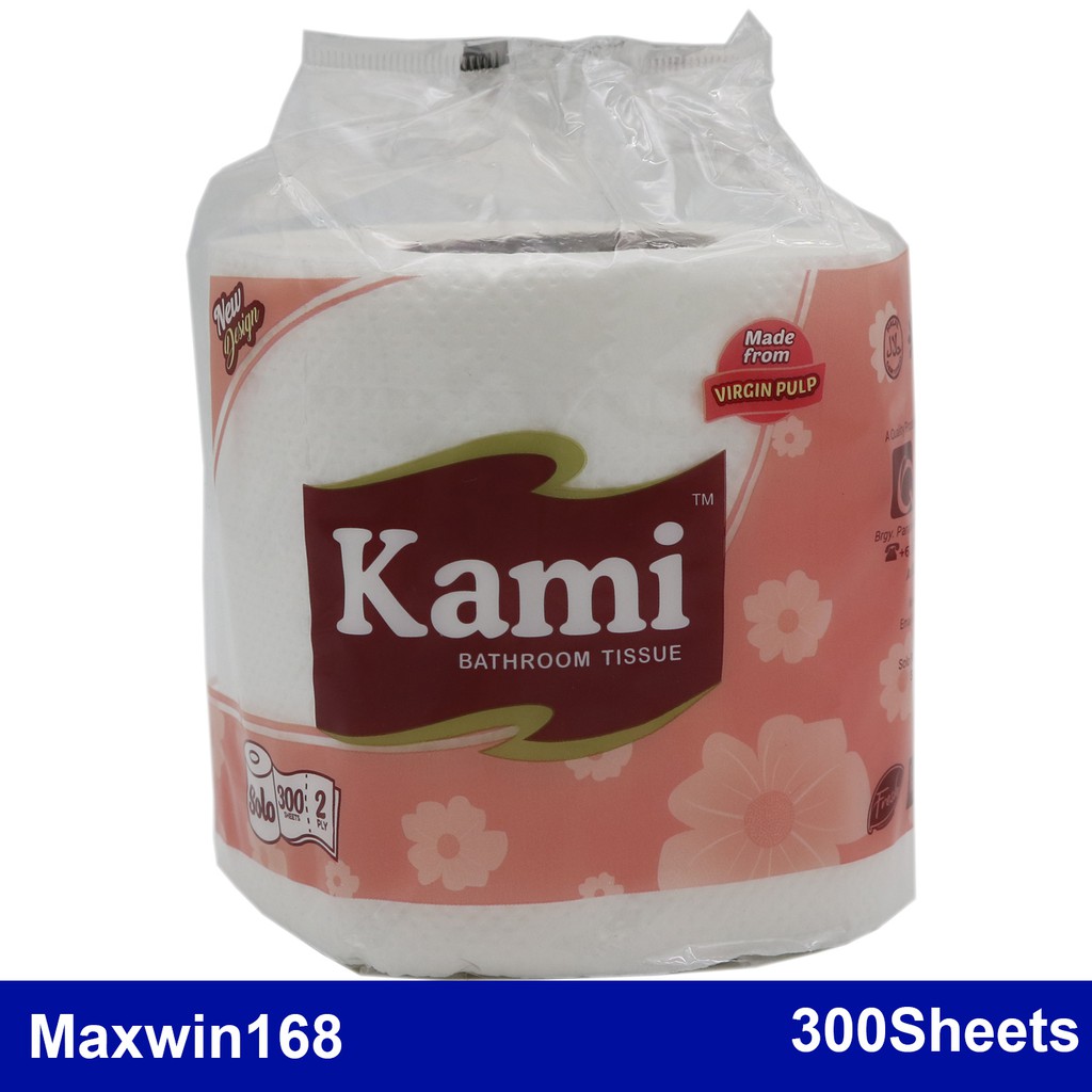 Kami Bathroom Tissue 300Sheets | Shopee Philippines