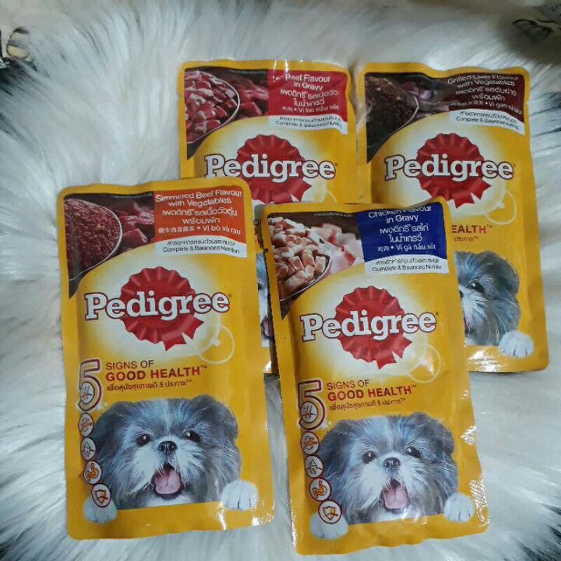 PEDIGREE POUCH 130GRAMS | Shopee Philippines