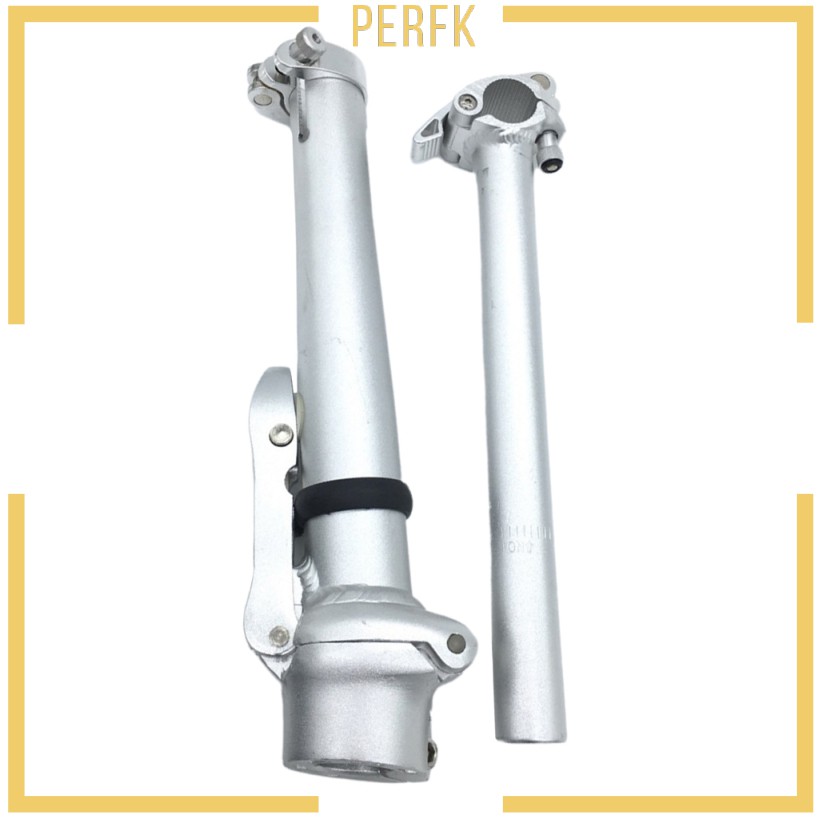 【Perfk】 25.4mm Folding Bike Head Tube Ultralight Bicycle Adjustable
