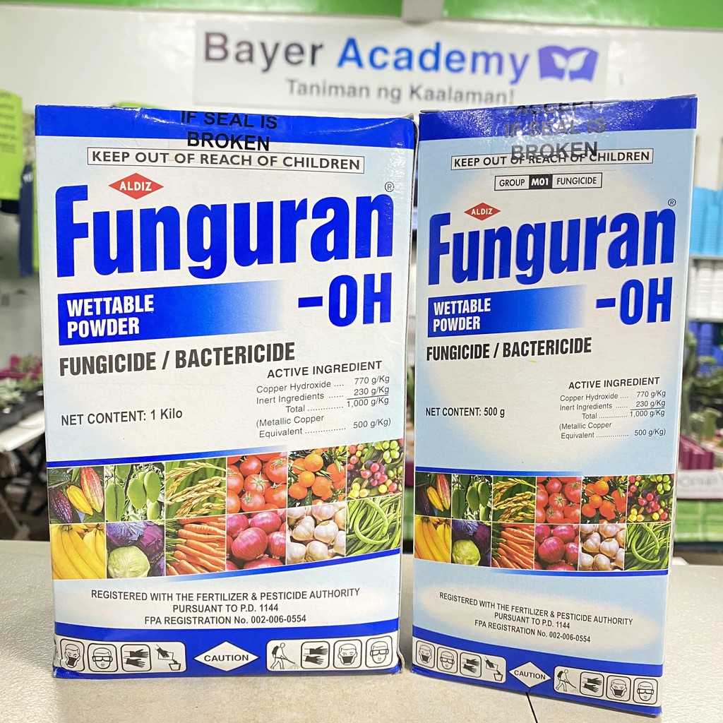 ALDIZ FUNGURANOH COPPER FUNGICIDE WETTABLE POWDER (500g, 1000g