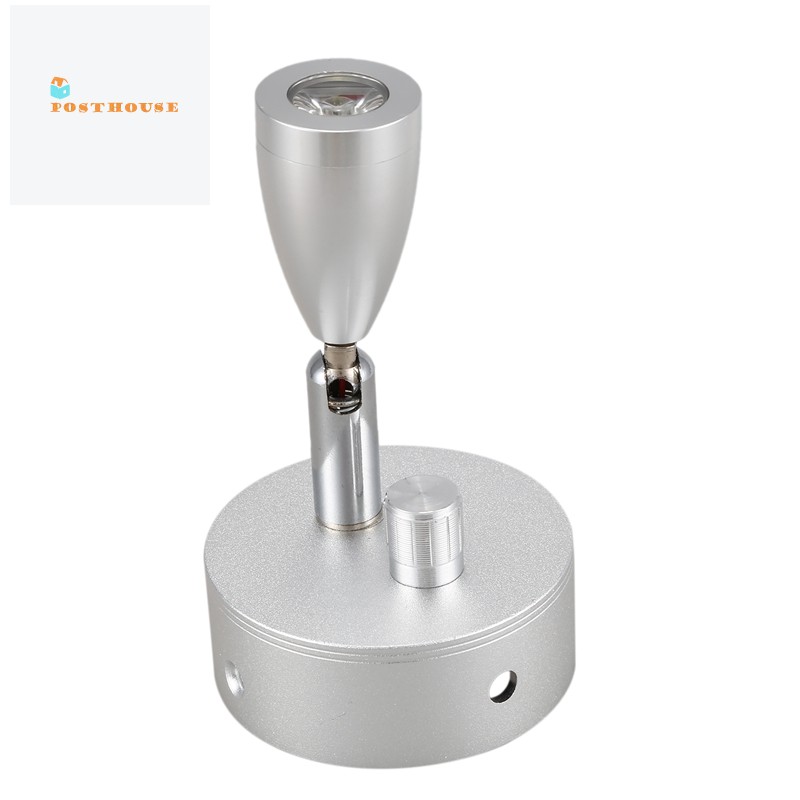 12v 1pcs Silver Dimmable Press Reading Bedside Light For Caravan Rv Van Boat Shopee Philippines