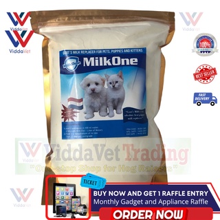 Viddavet MILK ONE 1kg - Goat's milk replacer for Pets Animals Dogs Cats, Rabbits, puppies kitten 1kg